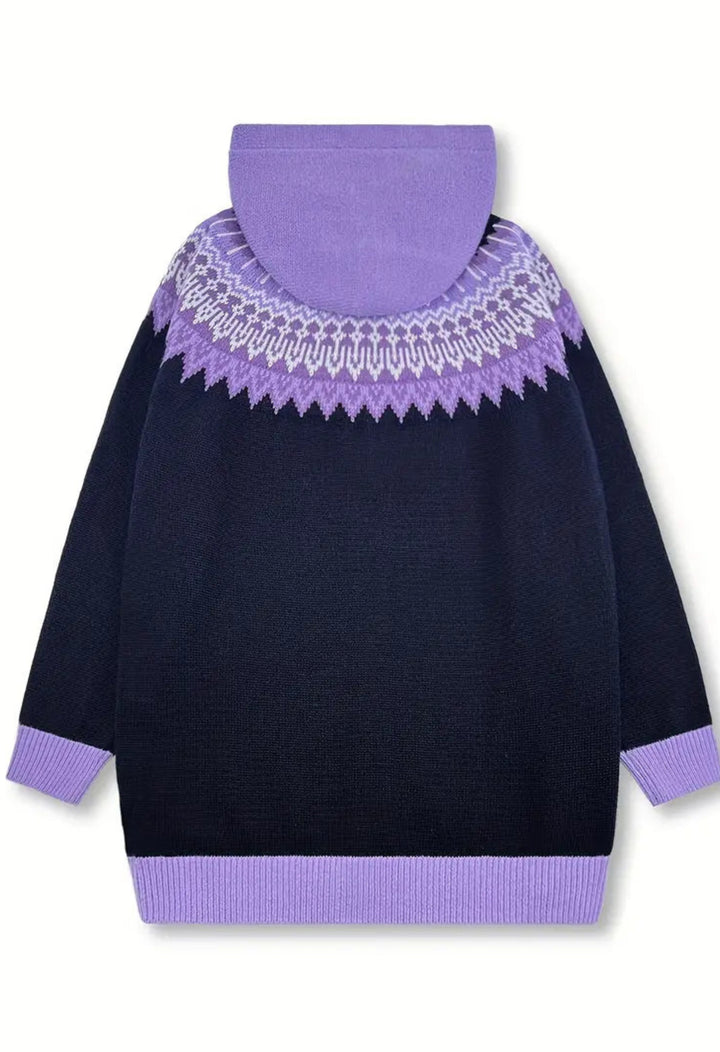 Sheridan | Hooded Knit Cardigan with Button Front