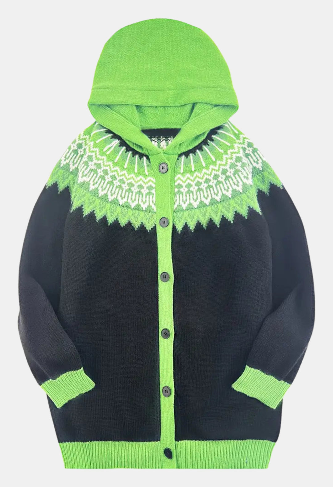 Sheridan | Hooded Knit Cardigan with Button Front