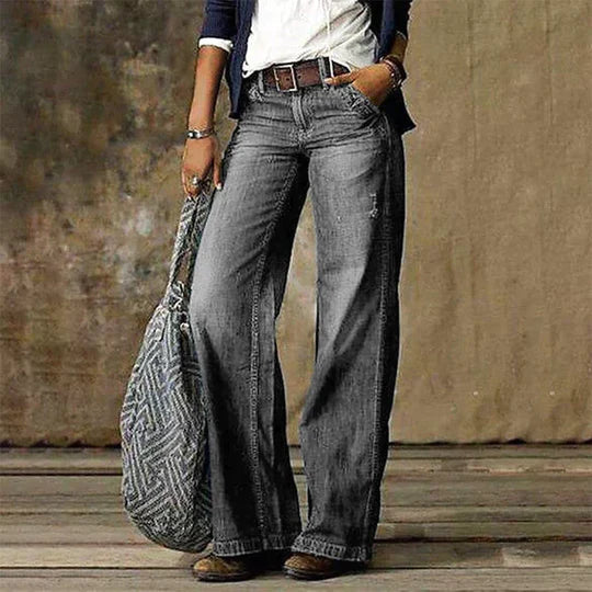 Sienna | Wide Leg Jeans With High Rise