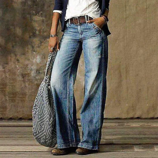 Sienna | Wide Leg Jeans With High Rise