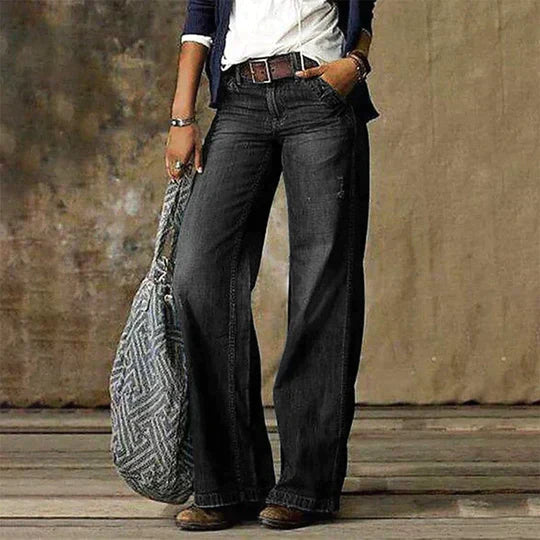 Sienna | Wide Leg Jeans With High Rise
