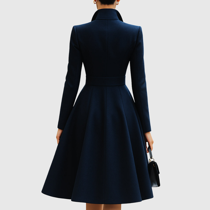 Sorelle | Structured Coat-Style Midi Dress