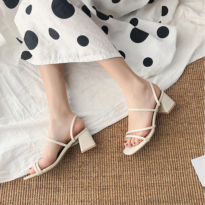 Swift | Strappy Block Heel Sandal