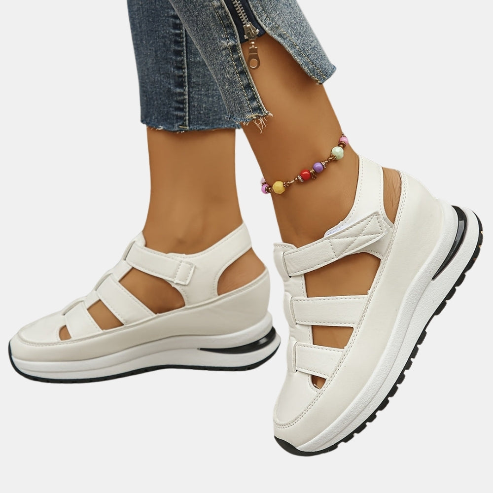Synthia | Platform Sport Sandals with Adjustable Straps