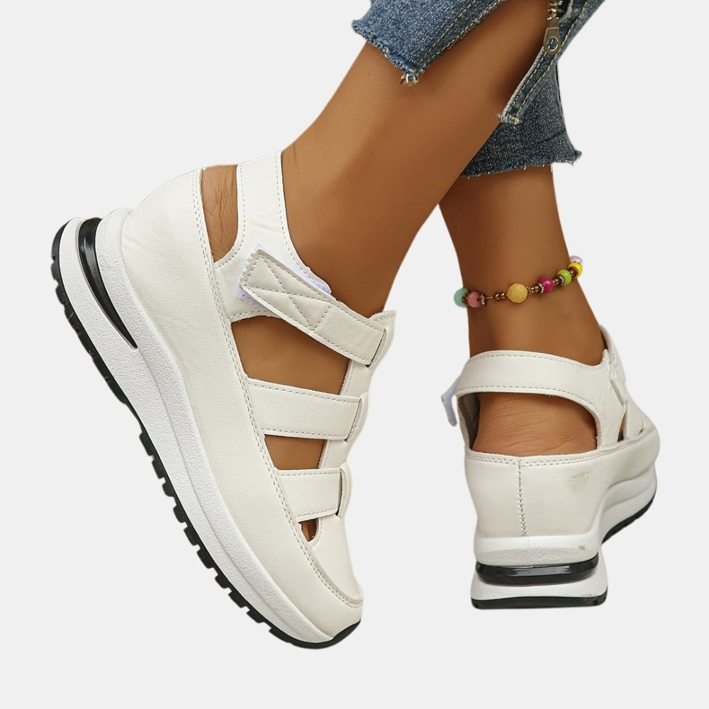 Synthia | Platform Sport Sandals with Adjustable Straps