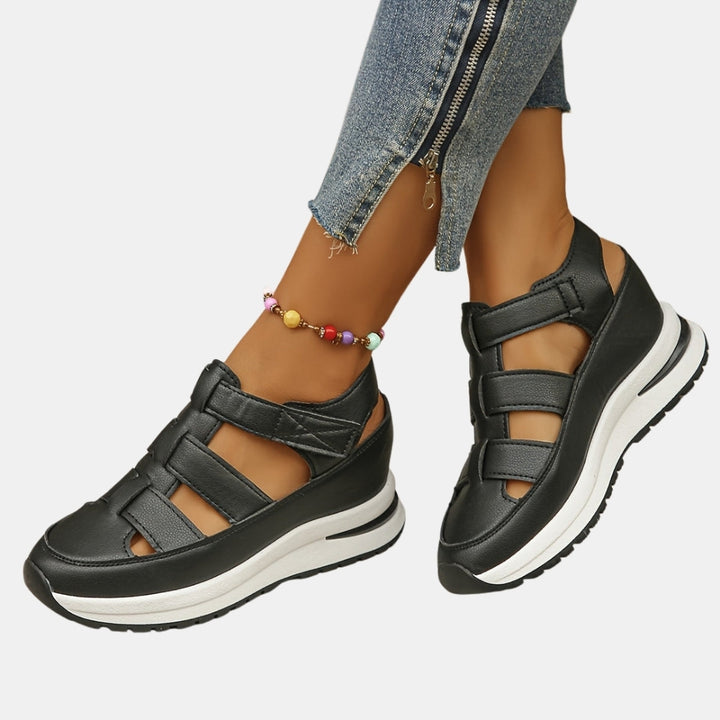 Synthia | Platform Sport Sandals with Adjustable Straps