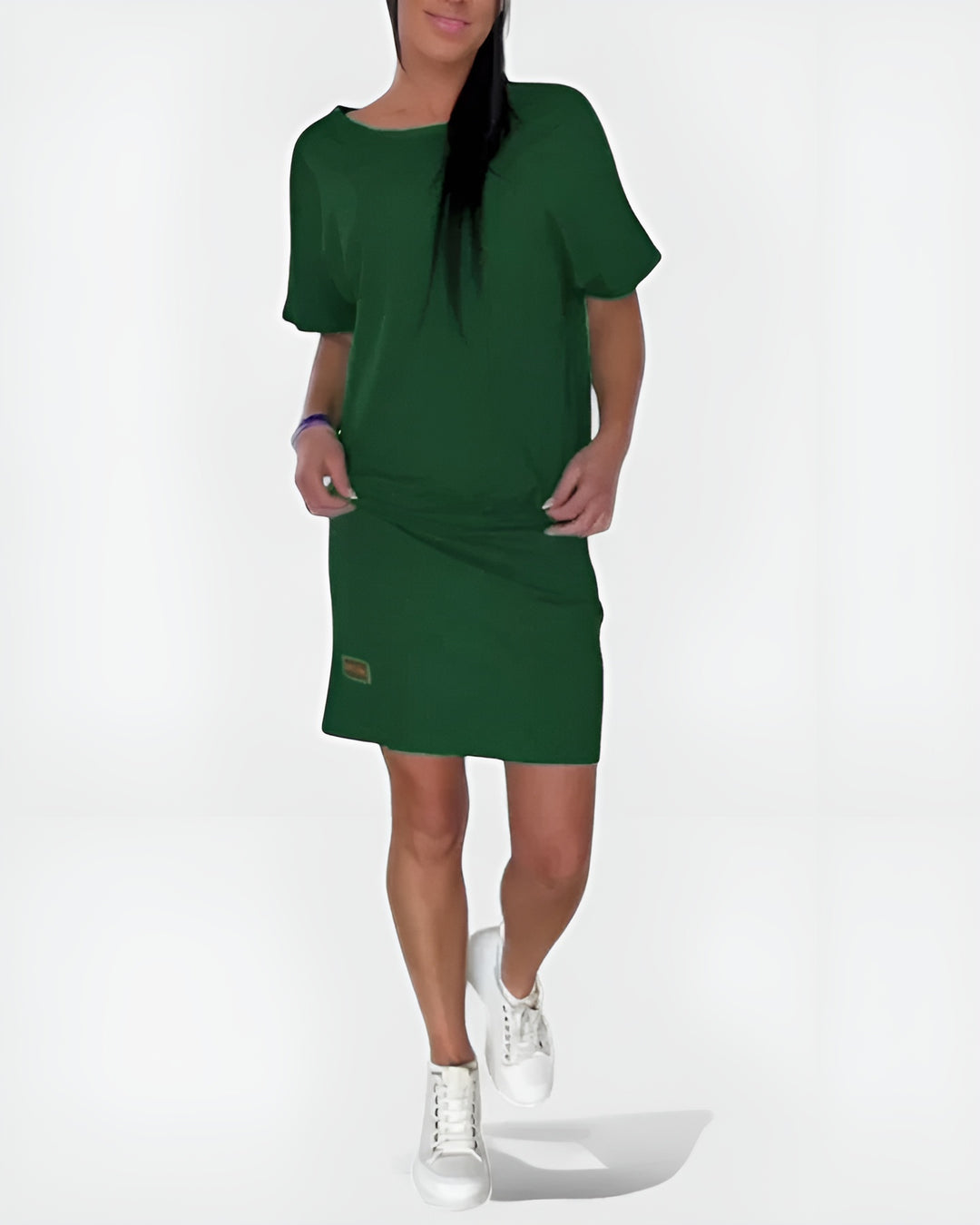 Syvendra | Relaxed Short Sleeve Dress