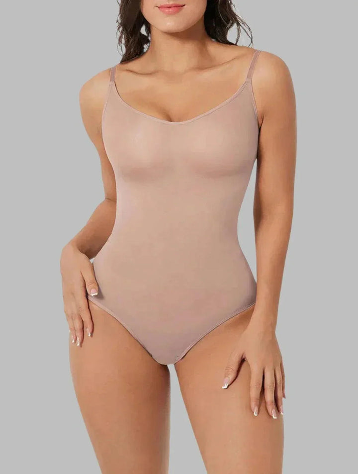 Valerie | Seamless Shapewear Bodysuit With Adjustable Straps