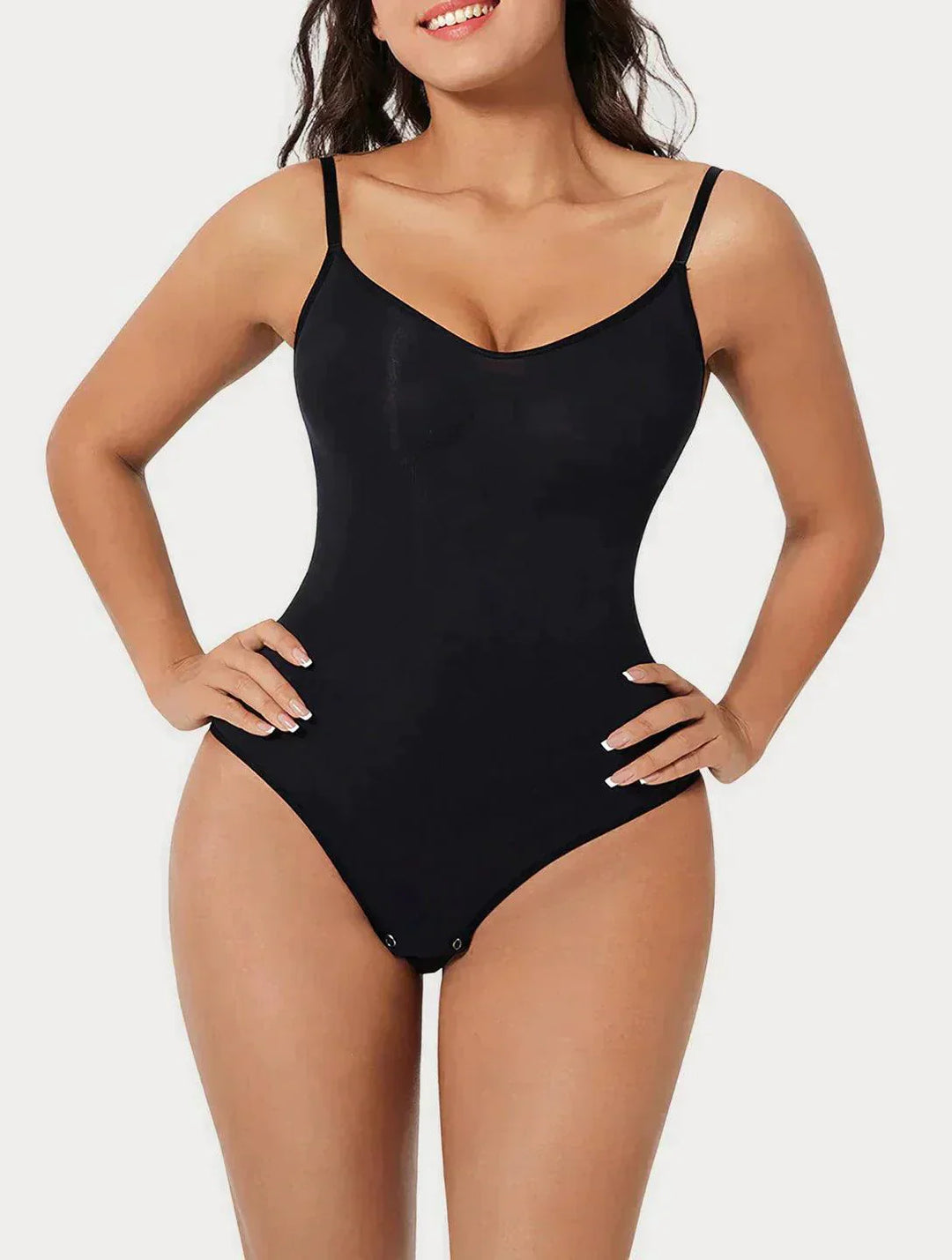 Valerie | Seamless Shapewear Bodysuit With Adjustable Straps