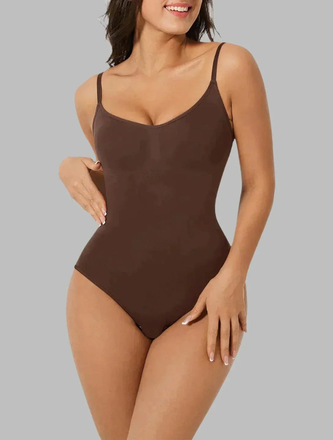 Valerie | Seamless Shapewear Bodysuit With Adjustable Straps