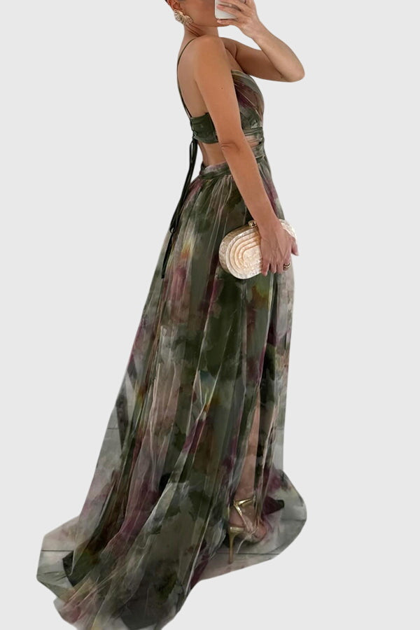 Virella | Elegant Maxi Dress with V-Neck
