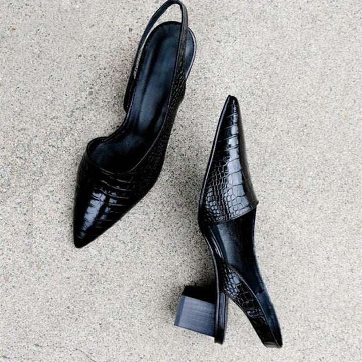 Vivian | Elegant Slingback Heels with Pointed Toe