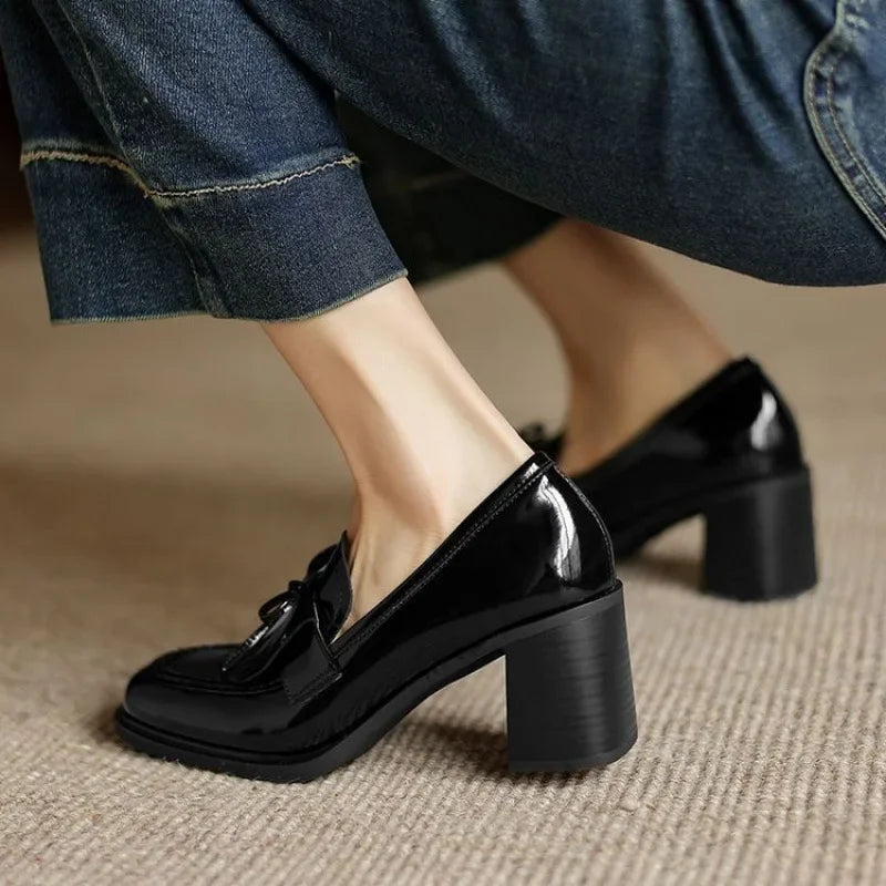 Vivienne | Tassel Loafer Pump