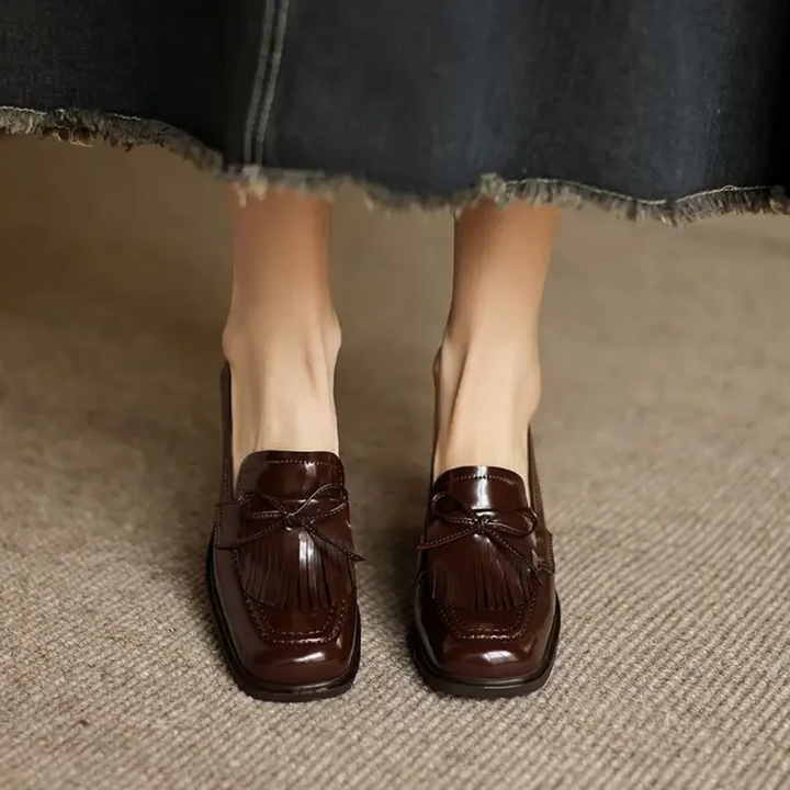 Vivienne | Tassel Loafer Pump