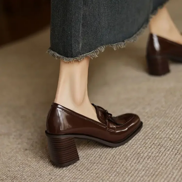 Vivienne | Tassel Loafer Pump
