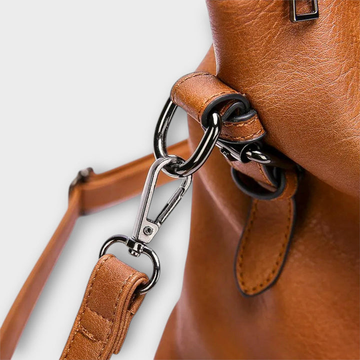 Warda | Tote Bag with Buckle Strap Detail