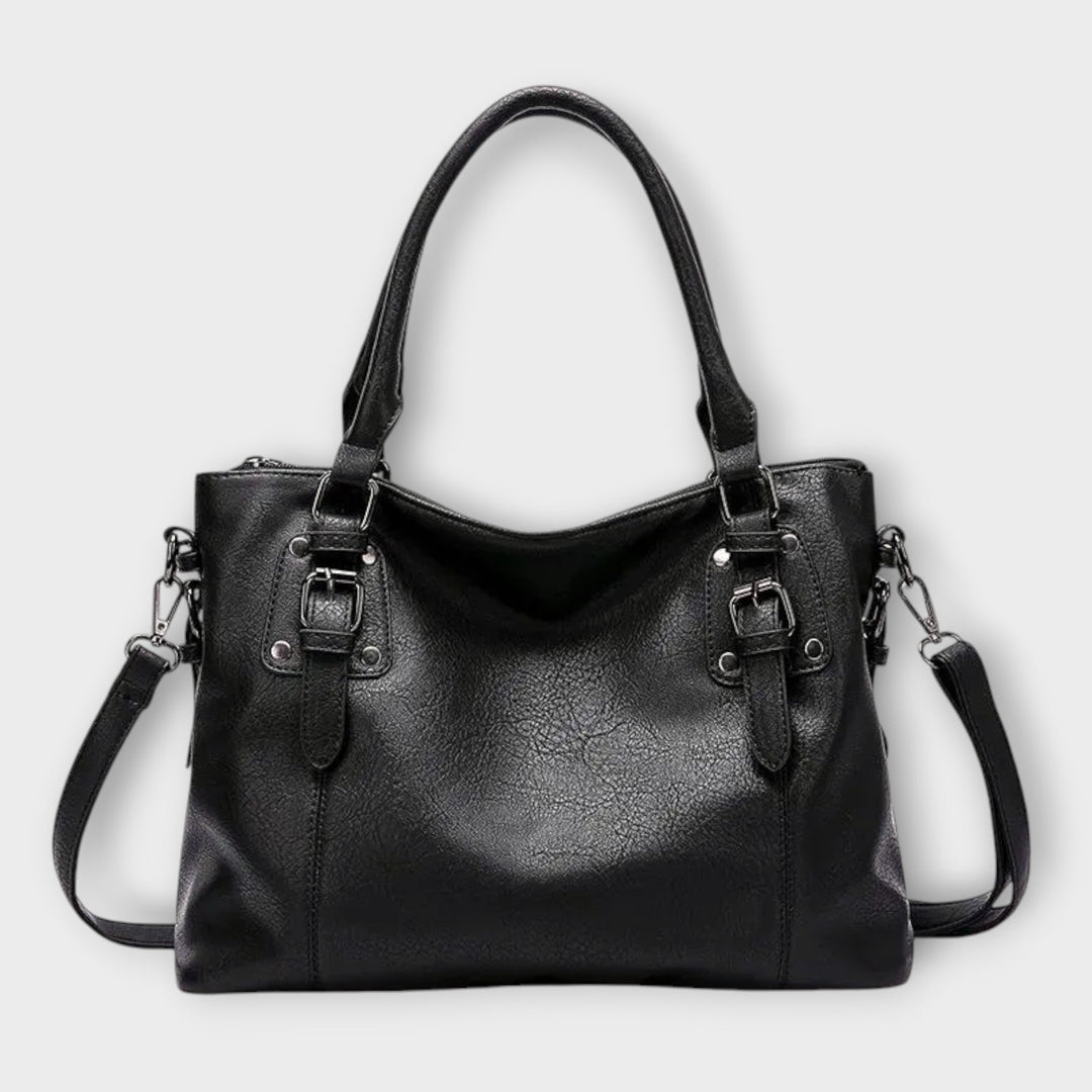 Warda | Tote Bag with Buckle Strap Detail