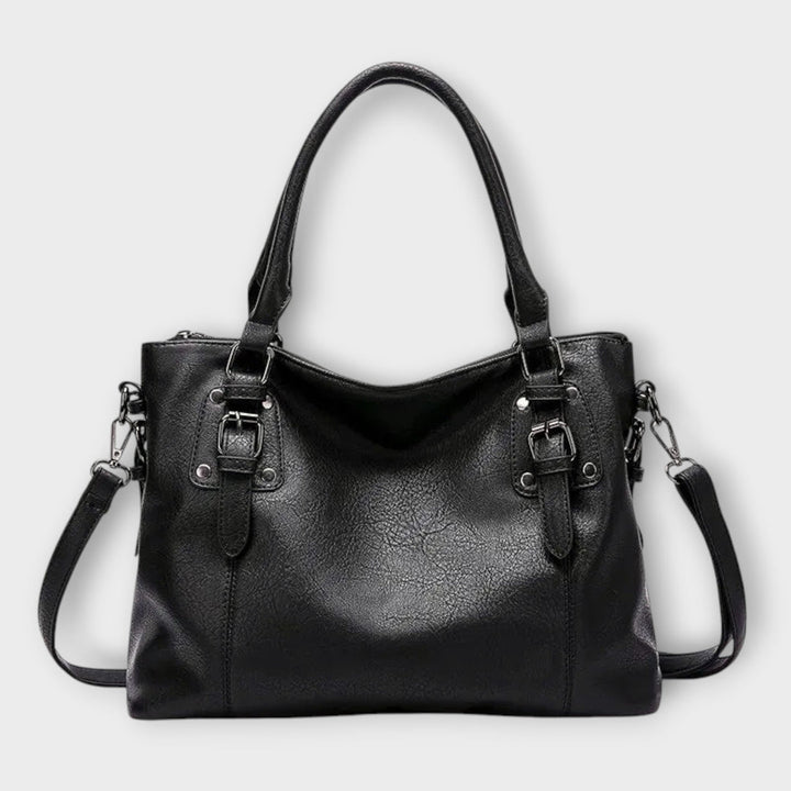 Warda | Tote Bag with Buckle Strap Detail