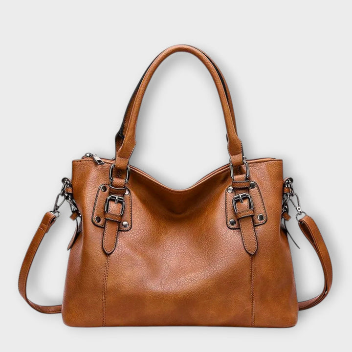 Warda | Tote Bag with Buckle Strap Detail