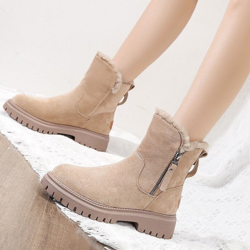 Wilda | Cozy Ankle Boots with Plush Lining