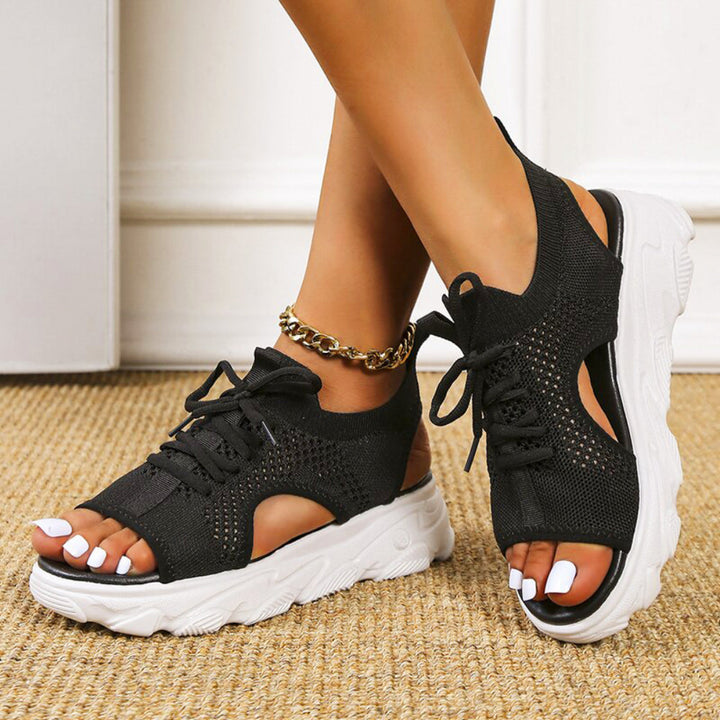 Wilmae | Sport Sandals with Lace-Up Design