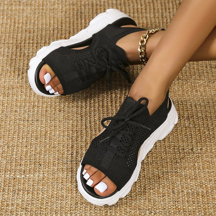 Wilmae | Sport Sandals with Lace-Up Design