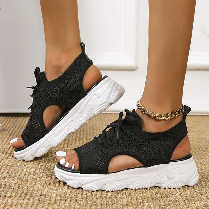 Wilmae | Sport Sandals with Lace-Up Design