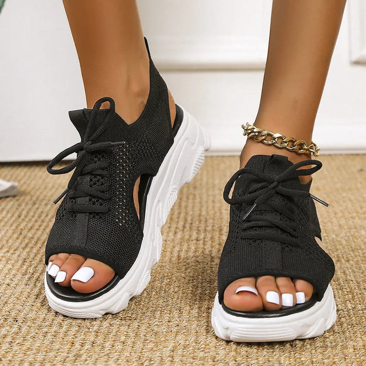 Wilmae | Sport Sandals with Lace-Up Design