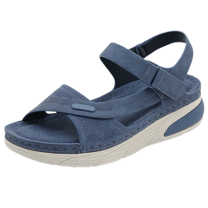 Xavia | Adjustable Strap Sandals with Contoured Sole