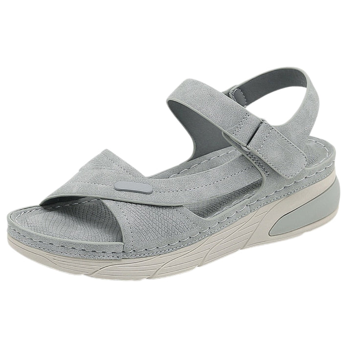 Xavia | Adjustable Strap Sandals with Contoured Sole