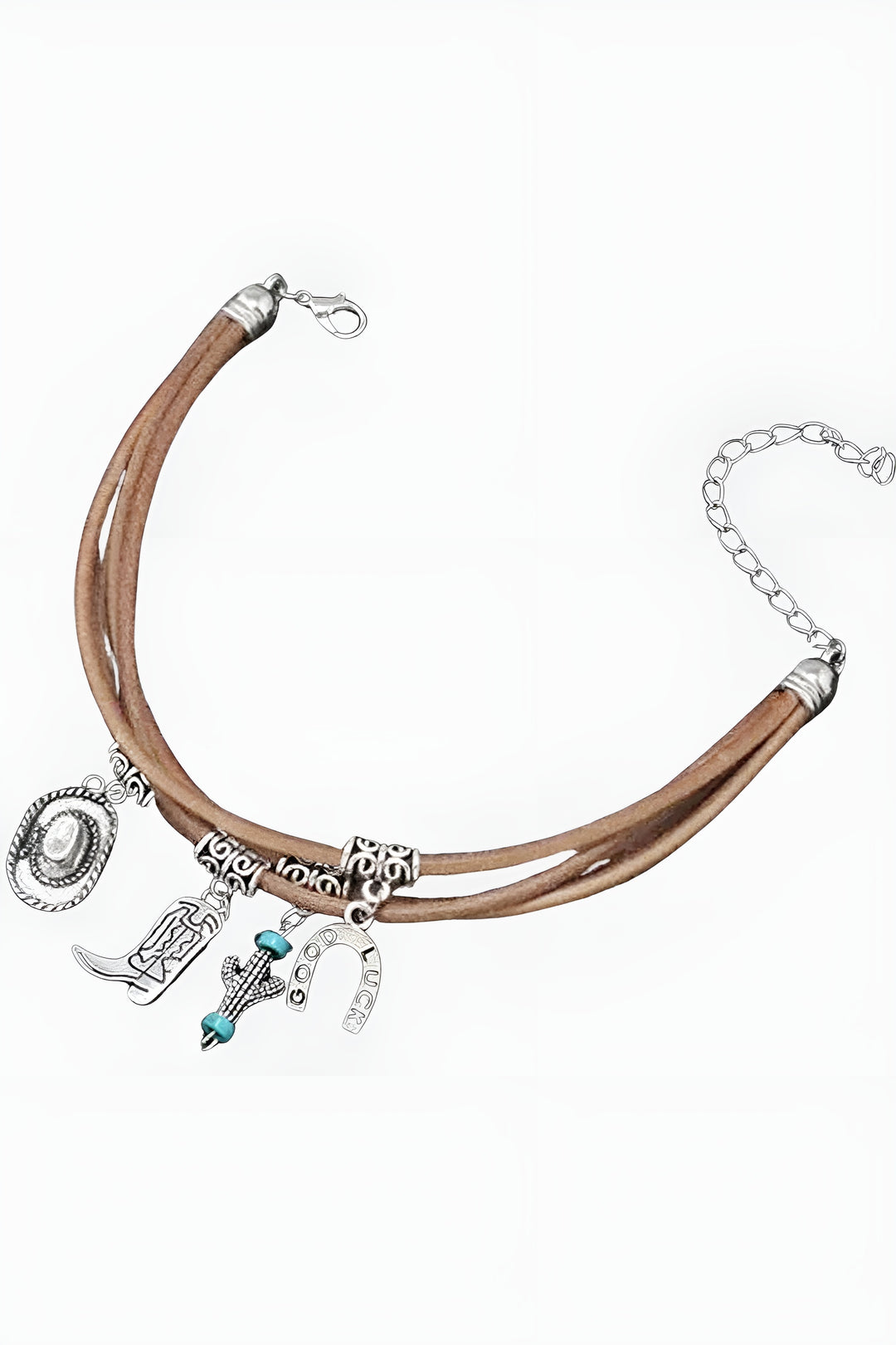 Xenaida | Layered Western Charm Bracelet