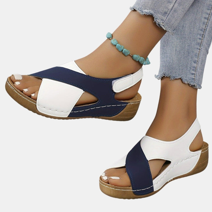 Zinnia | Classic Sandals with Hook and Loop Straps