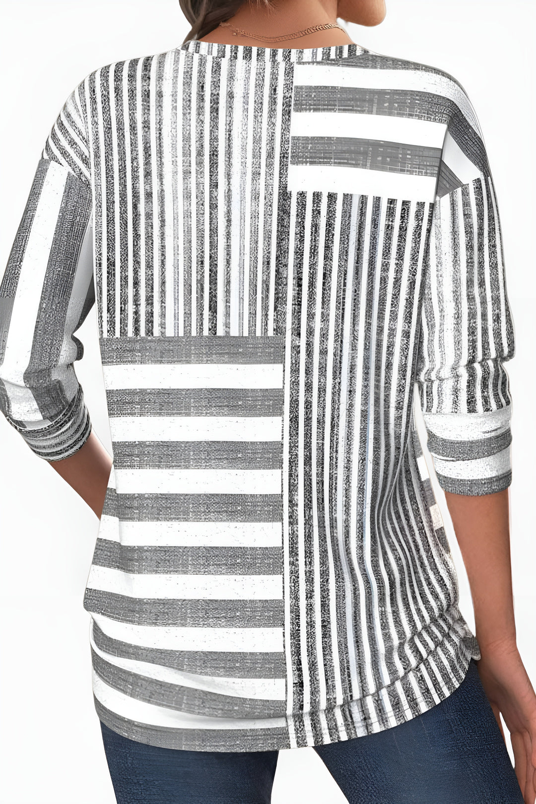 Zorissa | Striped Long Sleeve Top