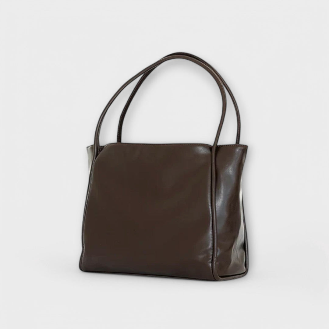 Zoya | Minimalist Shoulder Tote Bag with Relaxed Structure