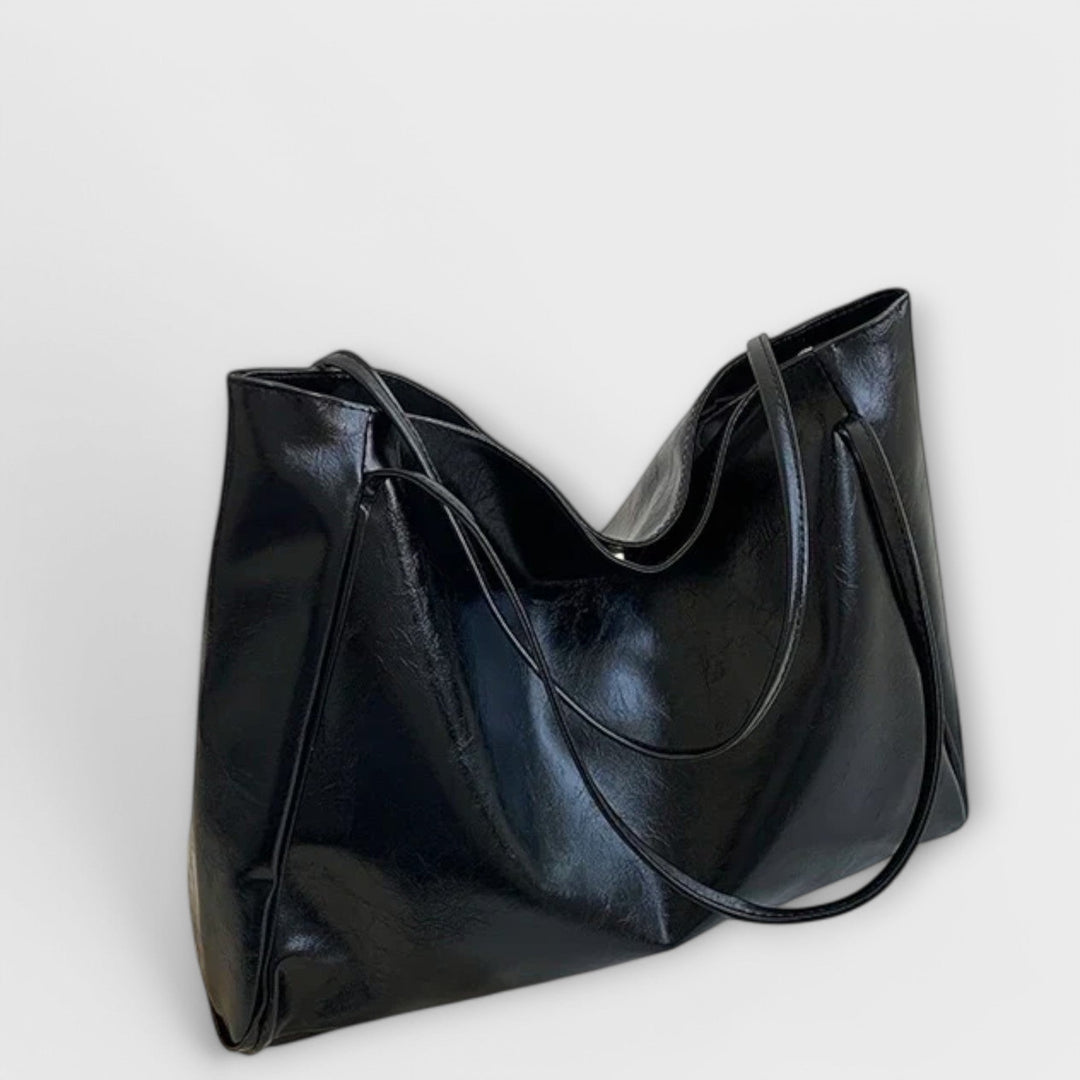 Zoya | Minimalist Shoulder Tote Bag with Relaxed Structure