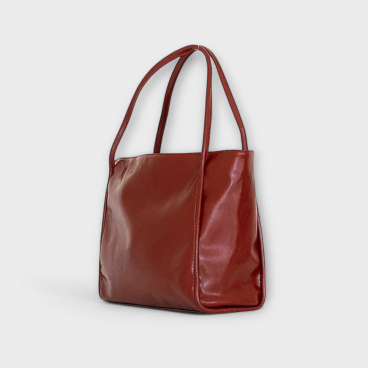 Zoya | Minimalist Shoulder Tote Bag with Relaxed Structure