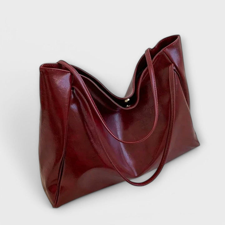Zoya | Minimalist Shoulder Tote Bag with Relaxed Structure