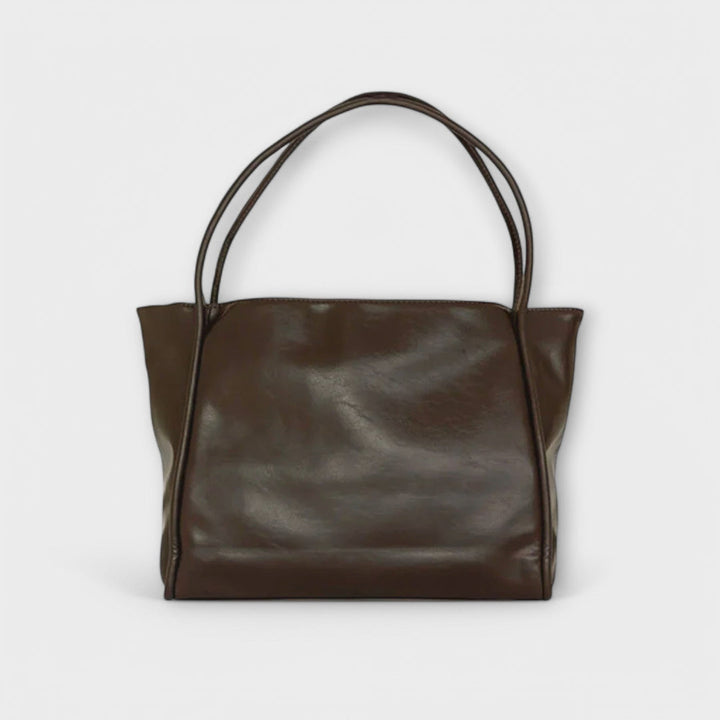 Zoya | Minimalist Shoulder Tote Bag with Relaxed Structure